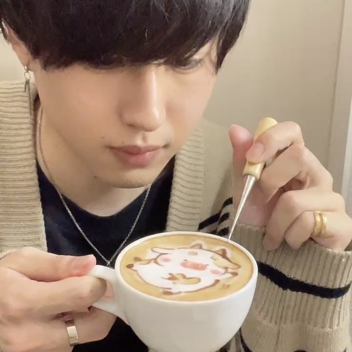 NAOKI☕️ラテアート