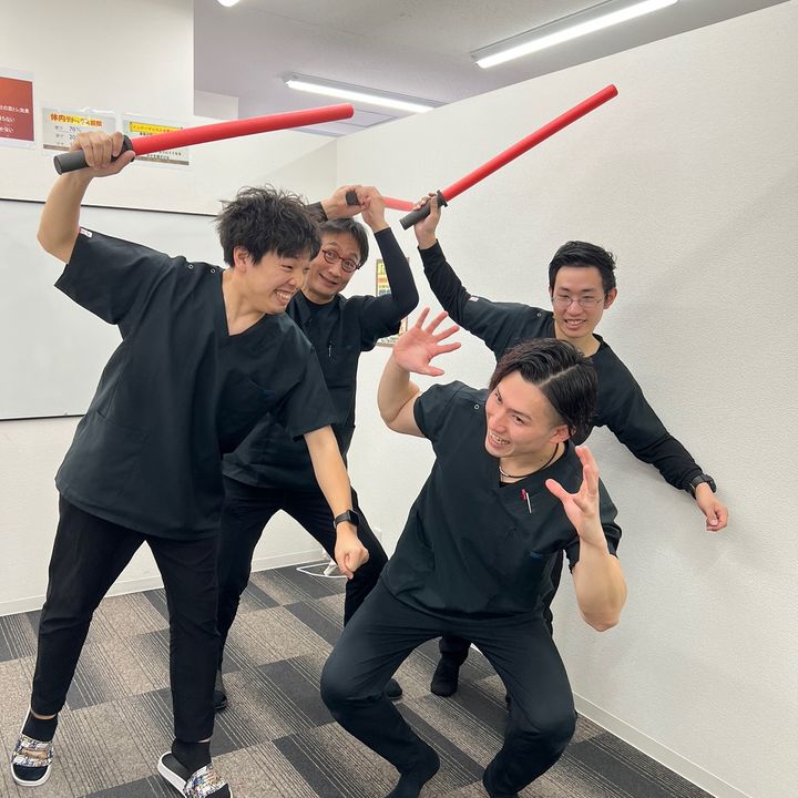 院長とクセ者集団🤟
